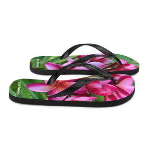 Pink Plumeria - Flip-Flops