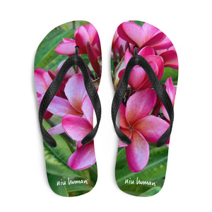 Pink Plumeria - Flip-Flops