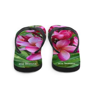 Pink Plumeria - Flip-Flops