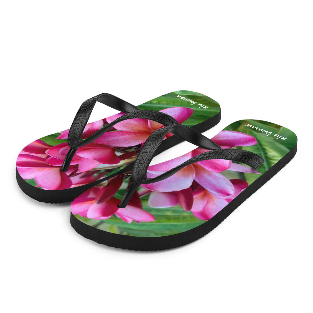 Pink Plumeria - Flip-Flops