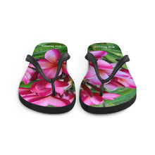 Load image into Gallery viewer, Pink Plumeria - Flip-Flops