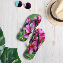 Load image into Gallery viewer, Pink Plumeria - Flip-Flops